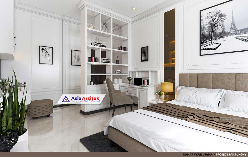 Jasa Arsitek Desain Rumah Hook 2 Lantai Tropis Mewah di Cibubur Jakarta Timur
