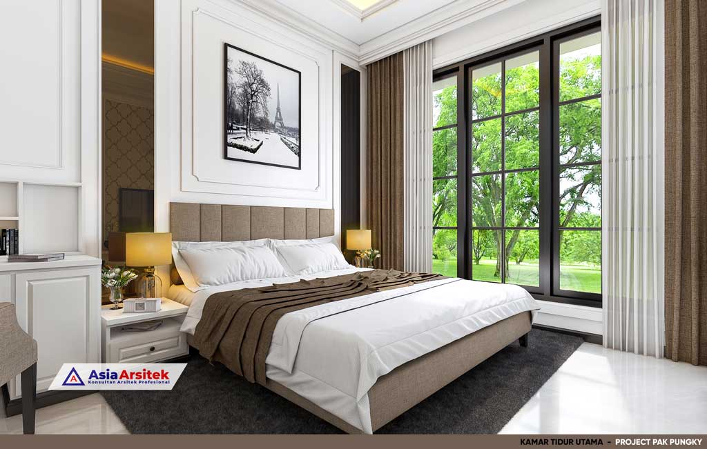 Jasa Arsitek Desain Rumah Hook 2 Lantai Tropis Mewah di Cibubur Jakarta Timur