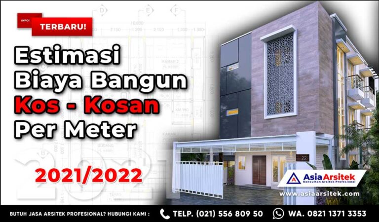 Estimasi Biaya Bangun Kos Kosan 3 Lantai Per Meter 2021 2022