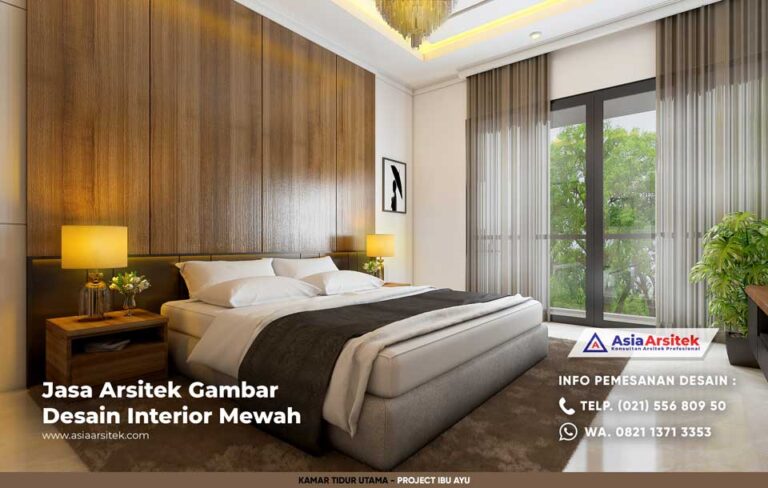 Jasa Arsitek Desain Interior Rumah Minimalis Ibu Ayu di Bekasi