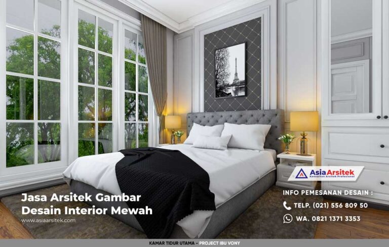 Jasa Arsitek Desain Interior Rumah Minimalis Modern Ibu Vony di Duri Kepa Jakarta Barat