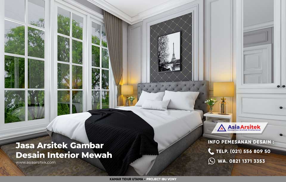 Jasa Arsitek Desain Interior Rumah Minimalis Modern Ibu Vony di Duri Kepa Jakarta Barat