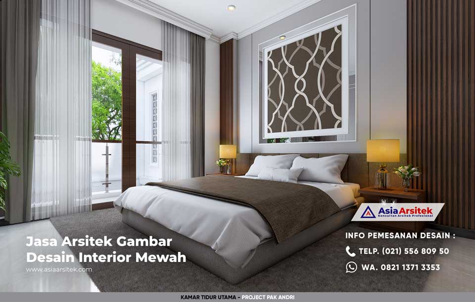 Jasa Arsitek Desain Interior Rumah Tropis Pak Andri di Majalengka