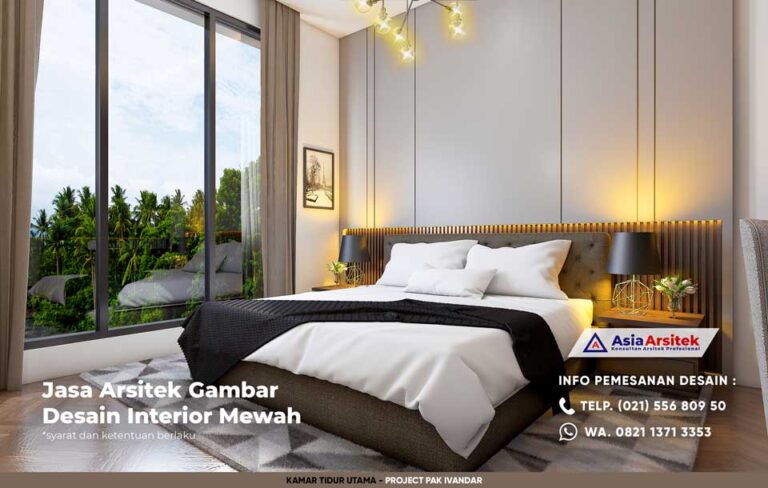 Jasa Arsitek Desain Interior Rumah Mewah Minimalis Pak Ivander di NTB Nusa Tenggara Barat