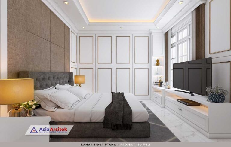 Jasa Arsitek Desain Rumah Tropis Modern 3 Lantai di Setiabudi Jakarta Selatan