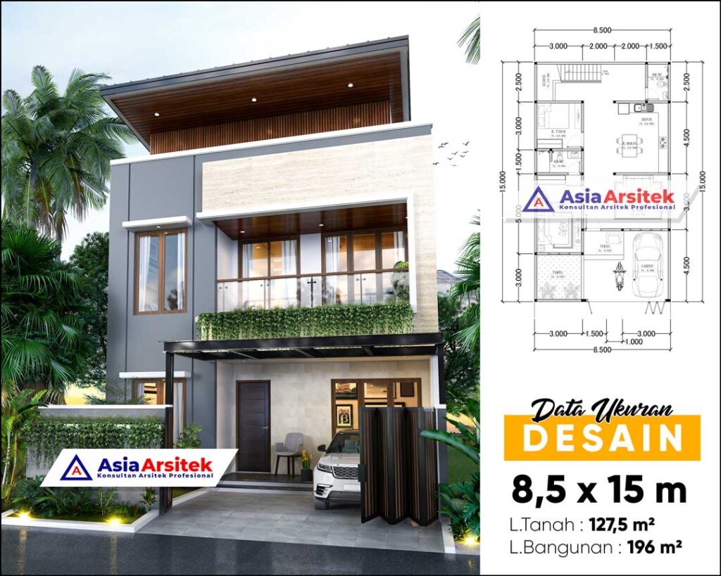 Jasa Arsitek Desain Rumah Minimalis 2 Lantai Terbaru di Batuceper Tangerang