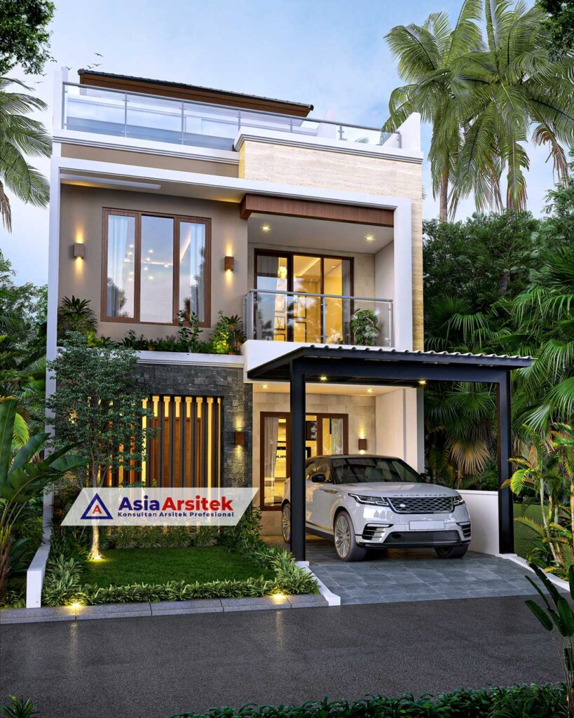 Jasa Arsitek Alam Sutera Tangerang Desain Rumah Minimalis 3 Lantai