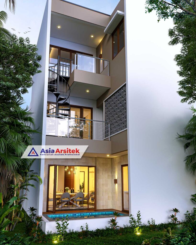 Jasa Arsitek Alam Sutera Tangerang Desain Rumah Minimalis 3 Lantai