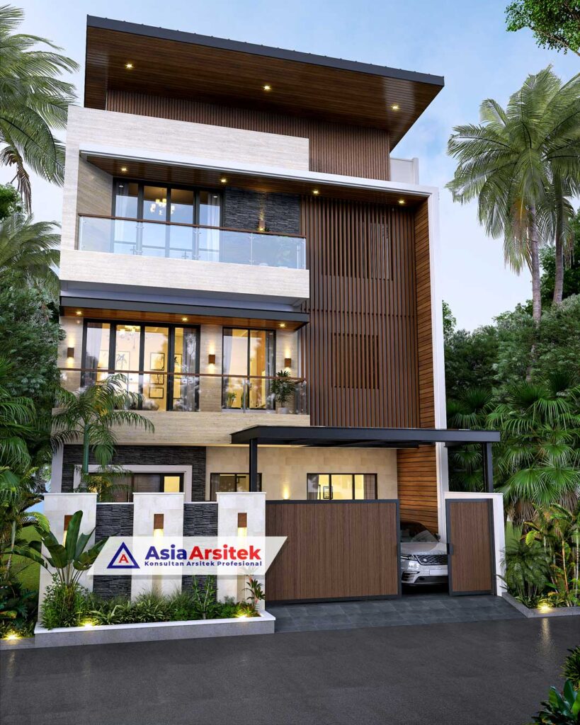 Jasa Arsitek Menteng Jakarta Selatan Desain Rumah Minimalis 3 Lantai