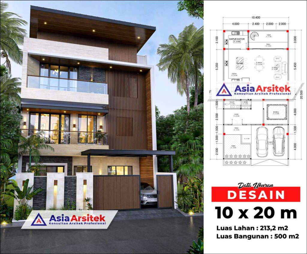 Jasa Arsitek Menteng Jakarta Selatan Desain Rumah Minimalis 3 Lantai