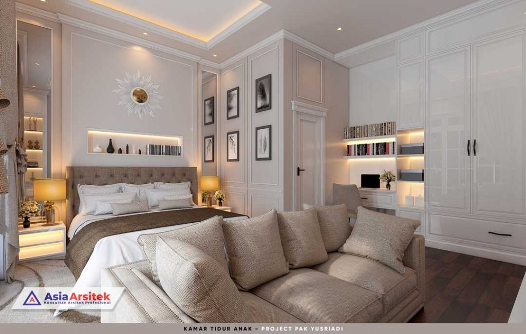 Jasa Arsitek Desain Interior Rumah Mewah Klasik di Pamulang Tangerang