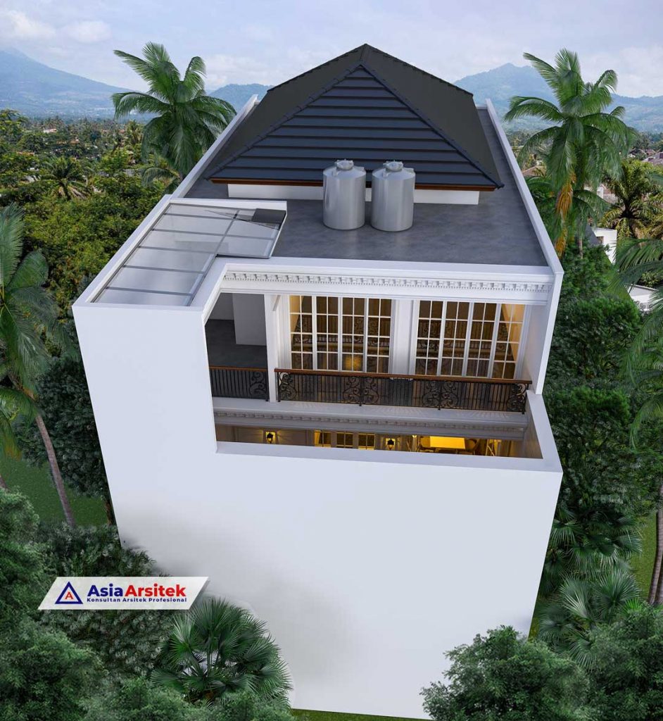 Jasa Arsitek Desain Rumah Klasik Mewah 3 Lantai di Tarakan Kalimantan Utara