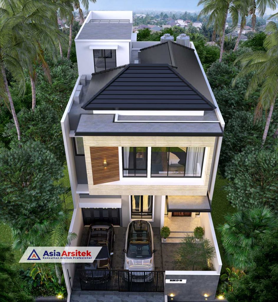 Jasa Arsitek Desain Rumah Minimalis 2 Lantai di Taman Duta Mas Jakarta Barat
