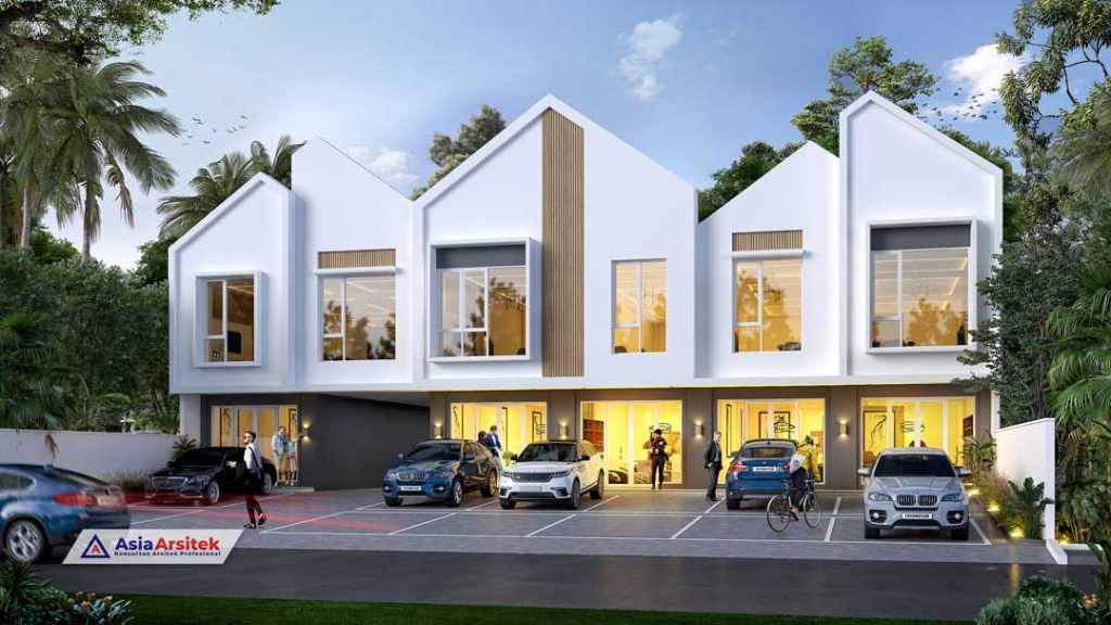 Jasa Arsitek Desain Ruko Minimalis 2 Lantai di DKI Jakarta