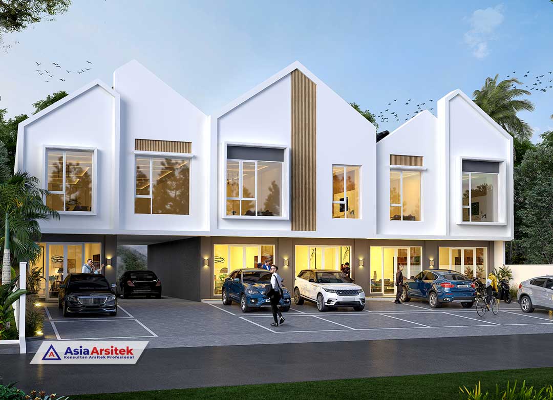 Jasa Arsitek Desain Ruko dan Rukan - Asia Arsitek