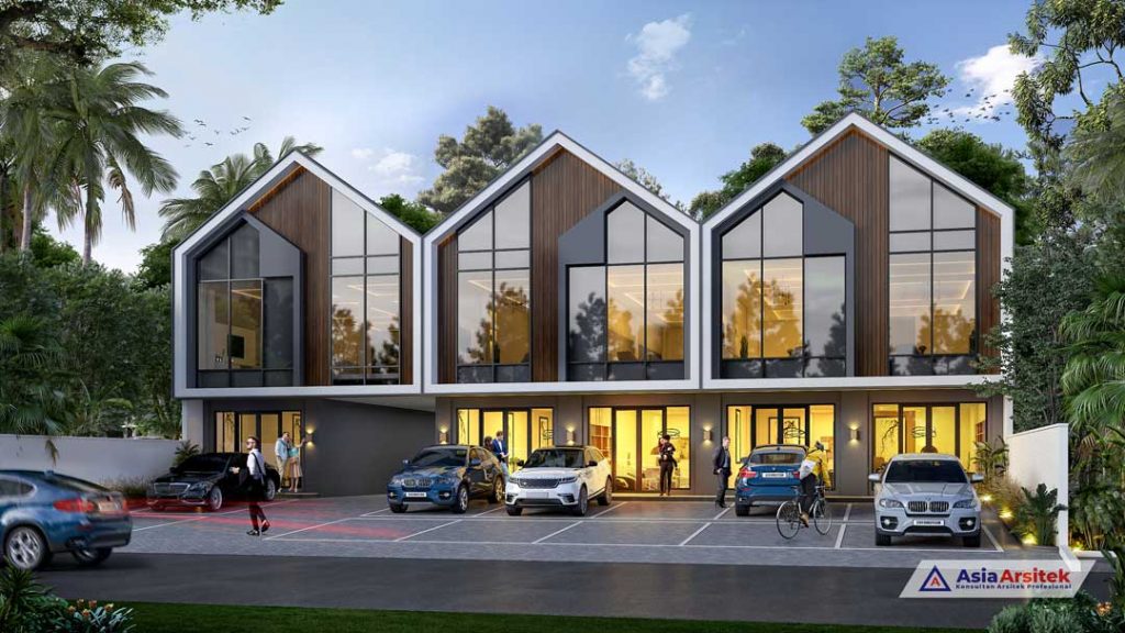Jasa Arsitek Desain Ruko Minimalis 2 Lantai di Jatiasih Bekasi Jawa Barat