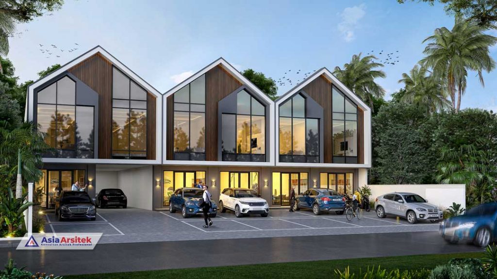 Jasa Arsitek Desain Ruko Minimalis 2 Lantai di Jatiasih Bekasi Jawa Barat