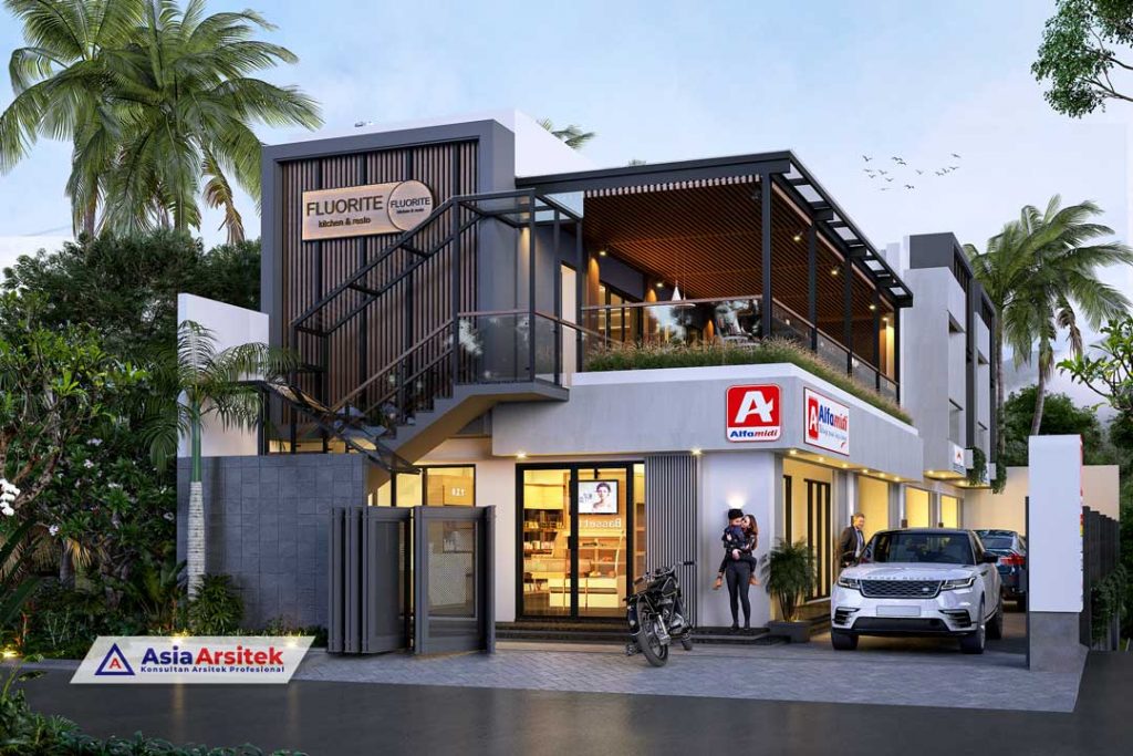 Jasa Arsitek Desain Ruko Minimalis 2 Lantai di Kota Pasuruan Jawa Timur