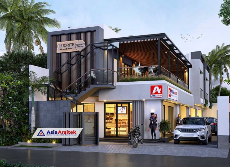 Jasa Arsitek Desain Ruko dan Rukan