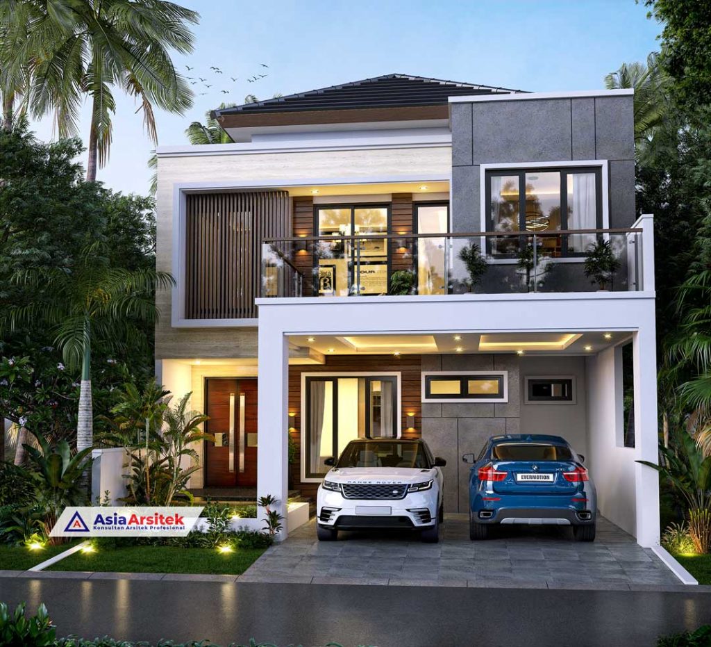 Jasa Arsitek Desain Rumah Minimalis 2 Lantai di Bintaro Tangerang Selatan