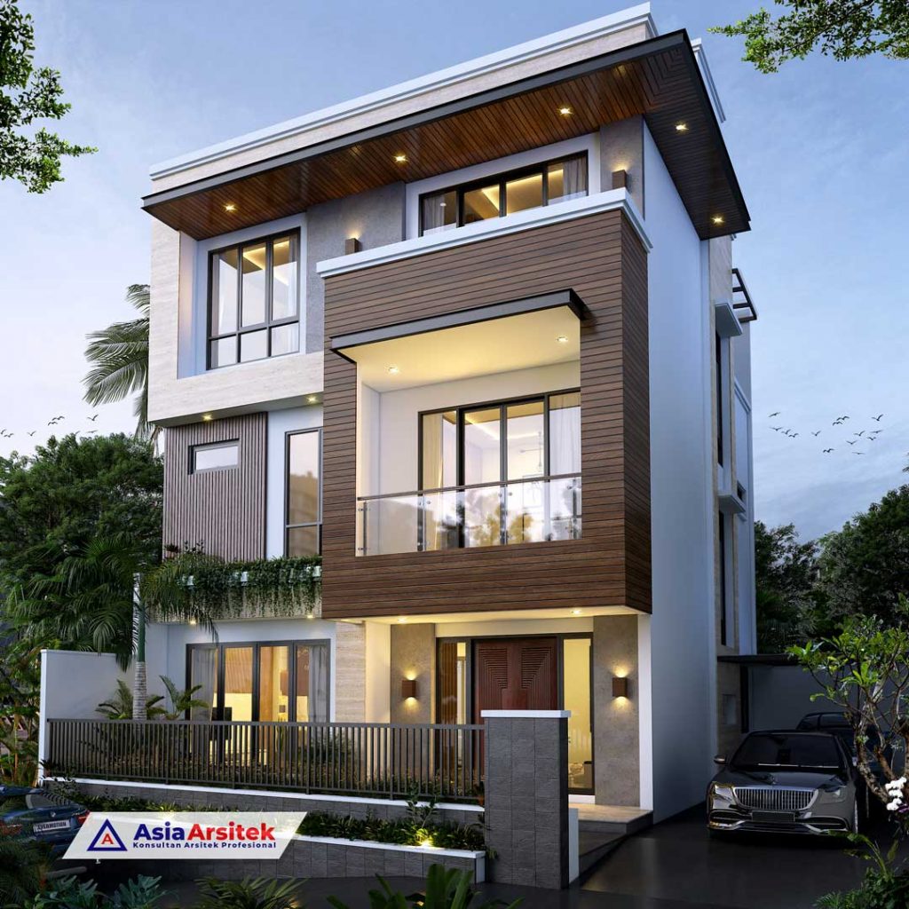 Jasa Arsitek Desain Rumah Minimalis Modern 3 Lantai di Tarakan Kalimantan Utara