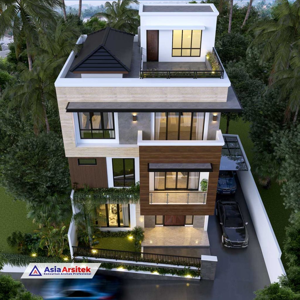 Jasa Arsitek Desain Rumah Minimalis Modern 3 Lantai di Tarakan Kalimantan Utara