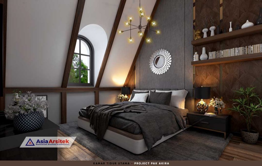 Jasa Arsitek Desain Rumah Mediterania 2 Lantai di Kembangan Kota Jakarta Barat