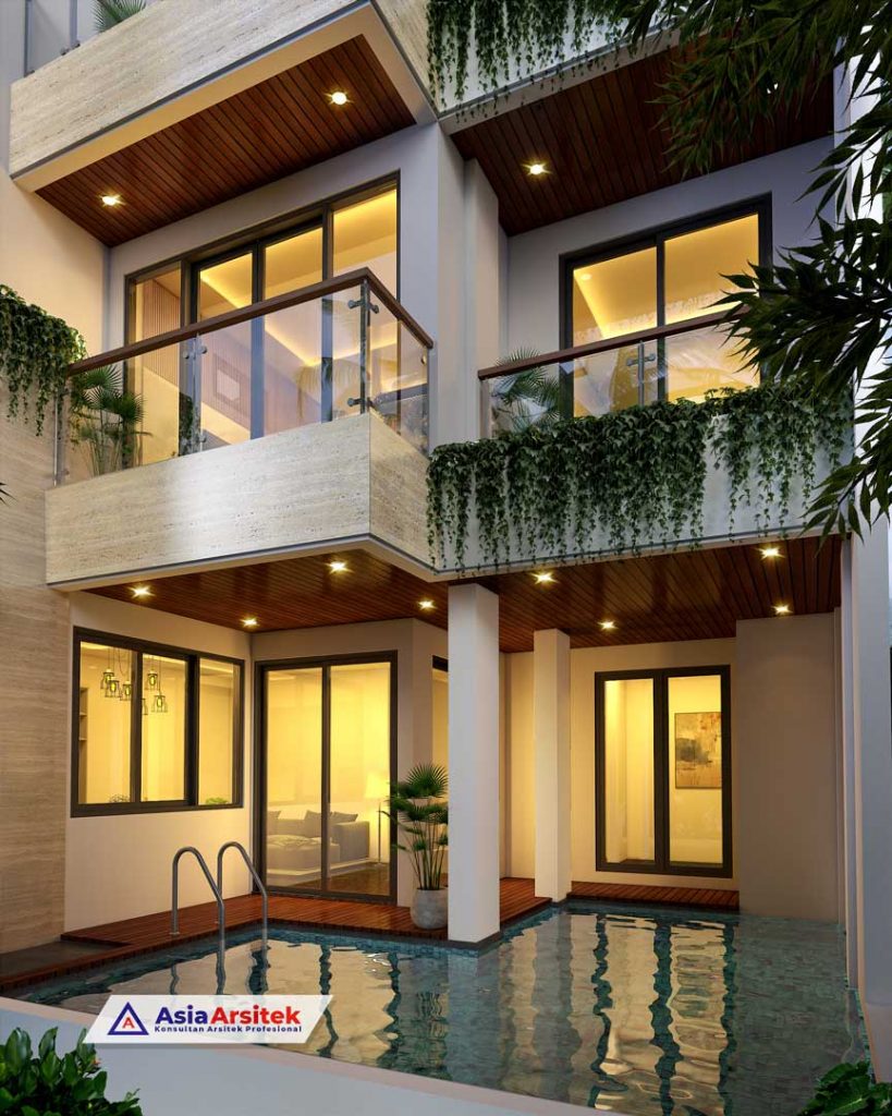 Jasa Arsitek Desain Rumah Minimalis 4 Lantai di Makassar Sulawesi Selatan