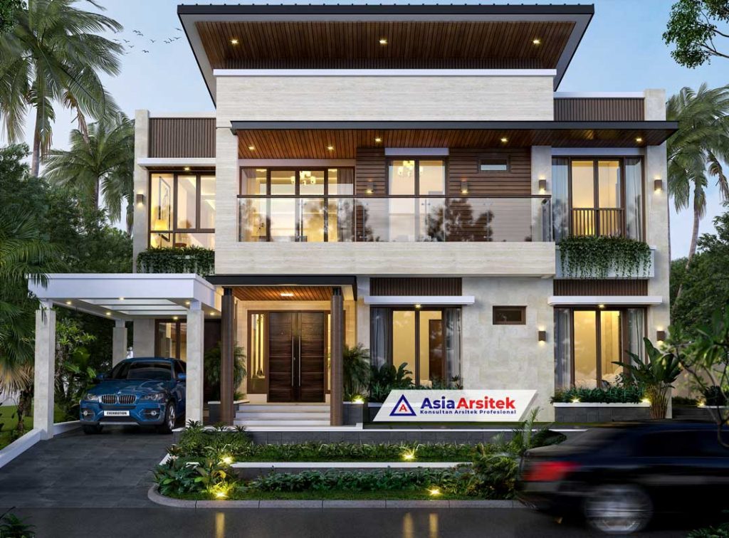 Jasa Arsitek Desain Rumah Minimalis Modern 2 Lantai di Cipanas Cianjur
