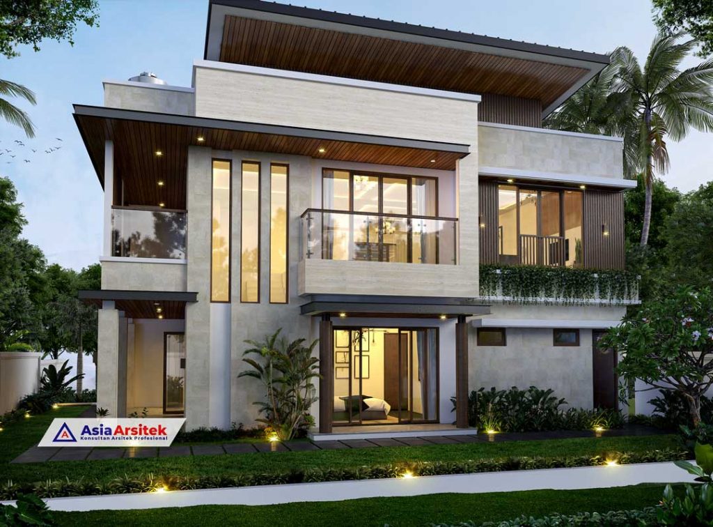 Jasa Arsitek Desain Rumah Minimalis Modern 2 Lantai di Cipanas Cianjur