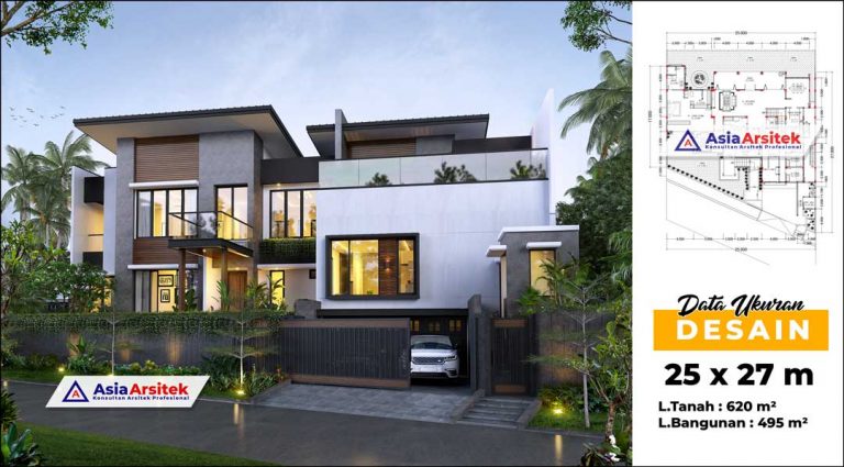 Jasa Arsitek Desain Rumah Modern 3 Lantai di Jonggol Bagor Jawa Barat