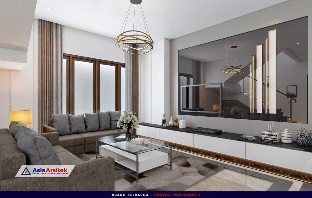 Jasa Arsitek Desain Rumah Tropis Modern 2 Lantai di Kota Bandar Lampung