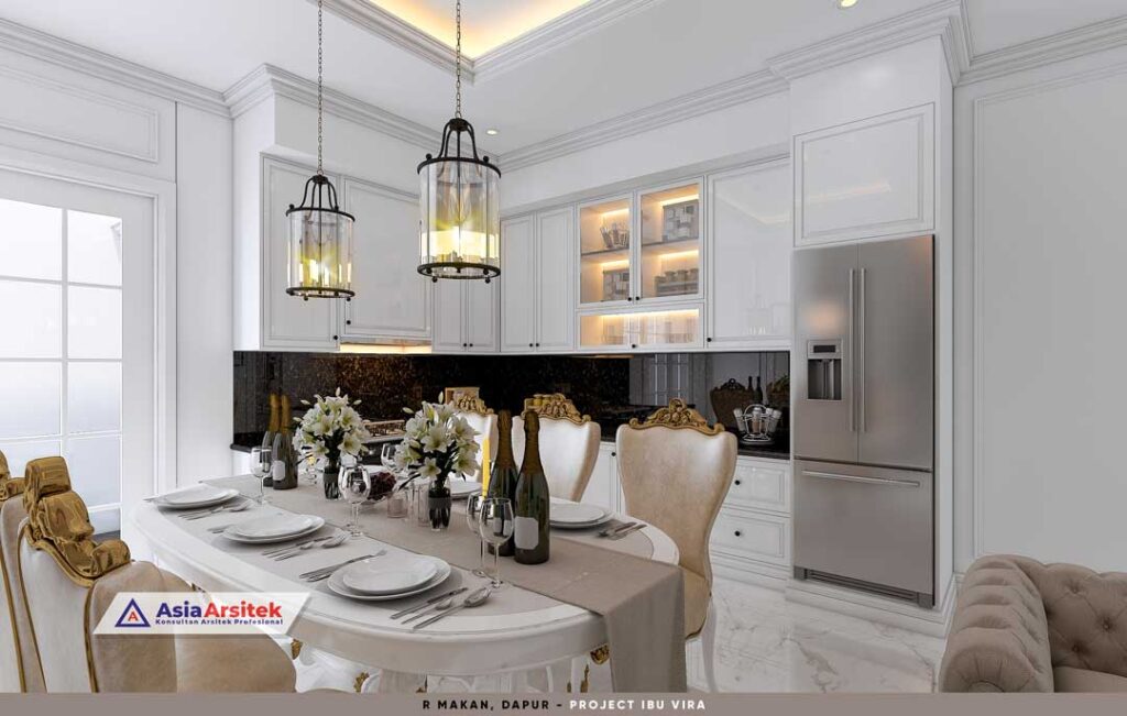 Jasa Arsitek Desain Rumah Klasik 2 Lantai di Gading Serpong Tangerang