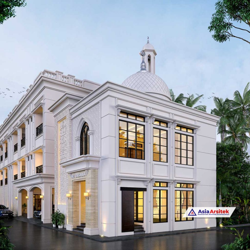 Jasa Arsitek Desain Rumah Kost 3 Lantai dan Masjid di Kota Yogyakarta