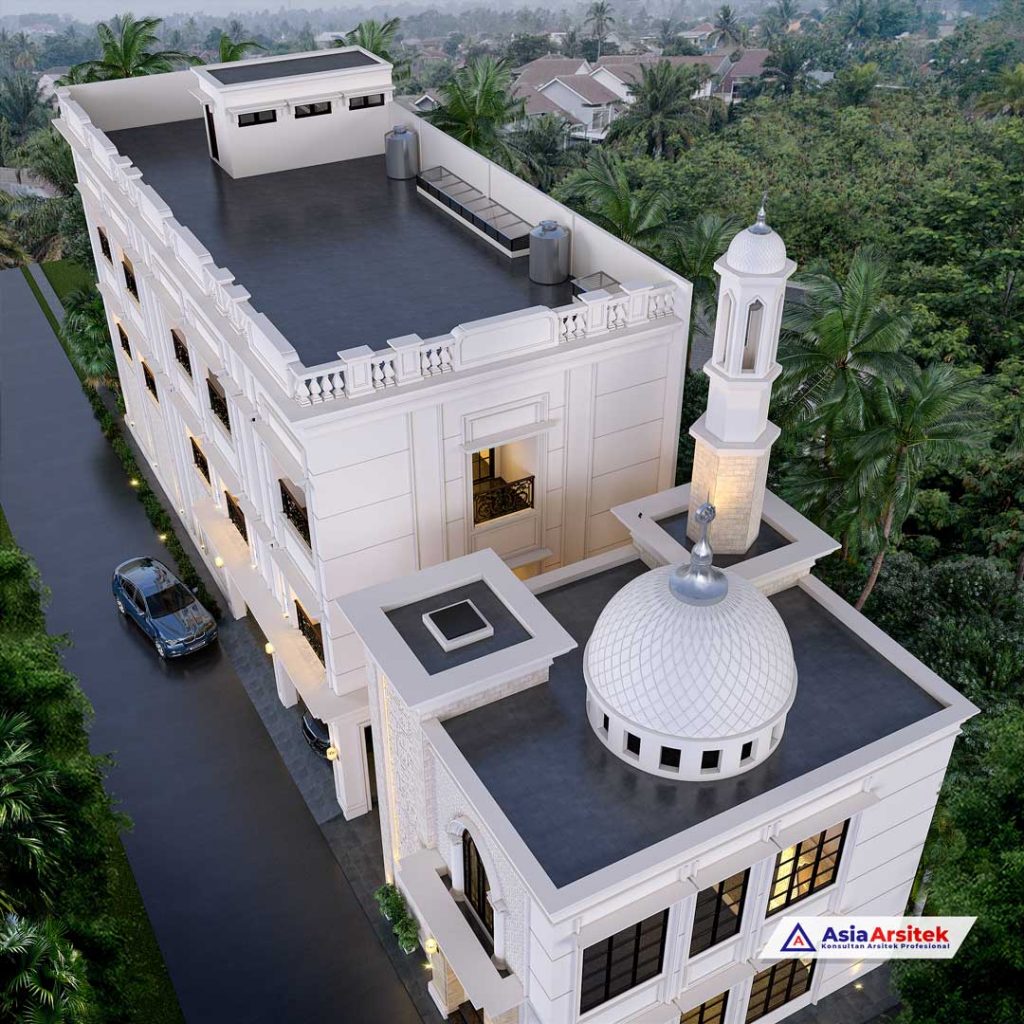 Jasa Arsitek Desain Rumah Kost 3 Lantai dan Masjid di Kota Yogyakarta