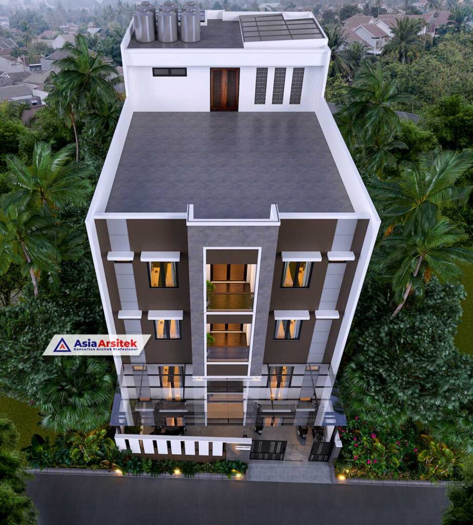 Jasa Arsitek Desain Rumah Kost Kosan 3 Lantai di Grogol Jakarta Barat
