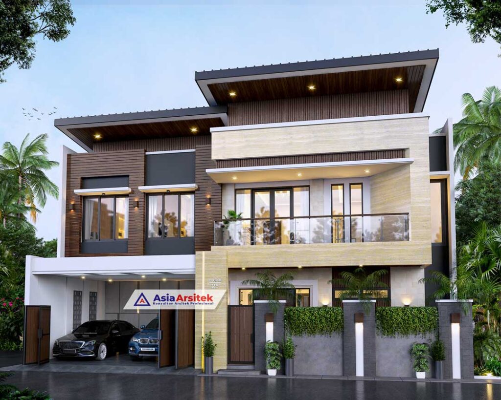 Jasa Arsitek Desain Rumah Minimalis Modern 2 Lantai di Balaraja Tangerang