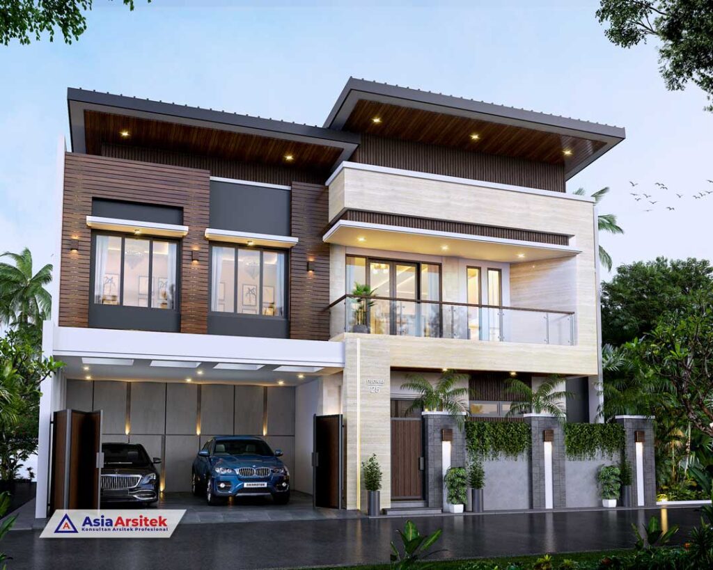 Jasa Arsitek Desain Rumah Minimalis Modern 2 Lantai di Balaraja Tangerang