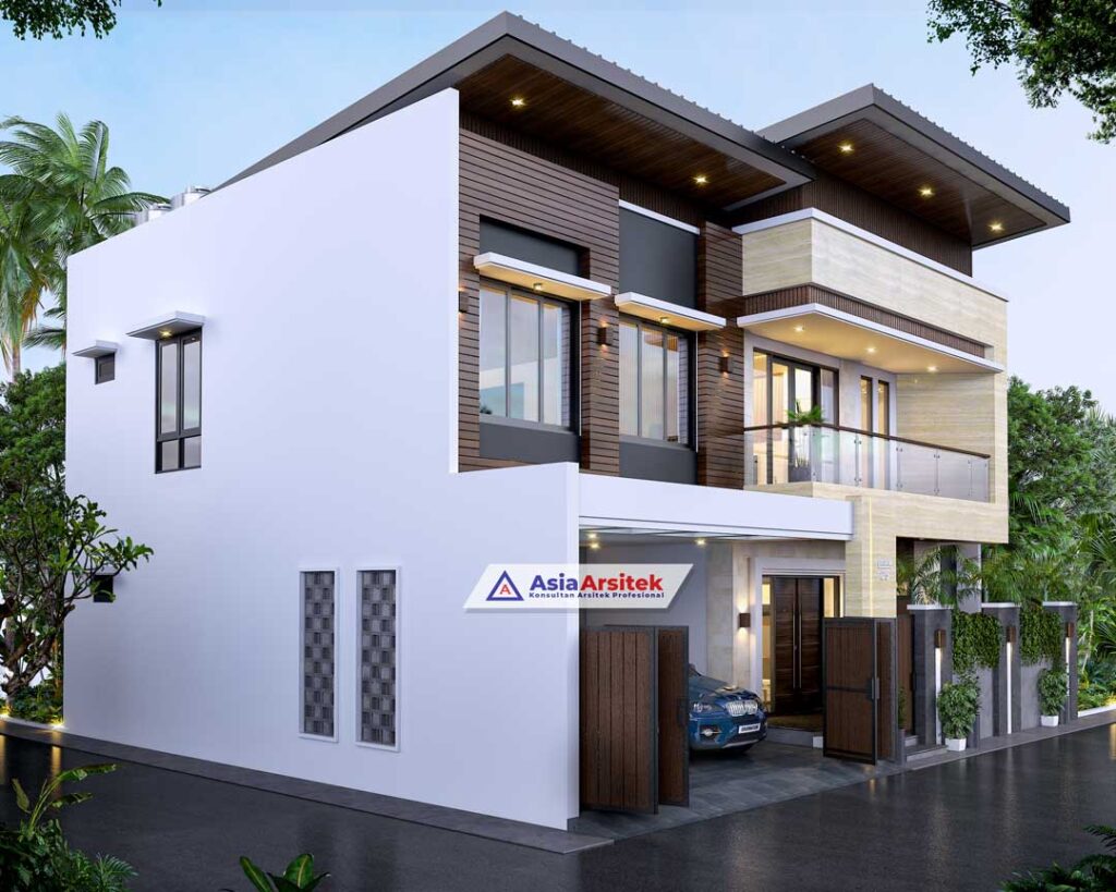 Jasa Arsitek Desain Rumah Minimalis Modern 2 Lantai di Balaraja Tangerang