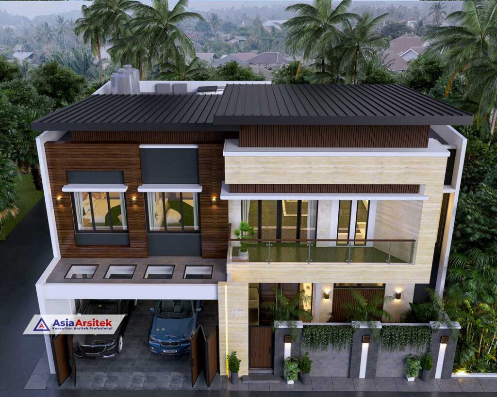 Jasa Arsitek Desain Rumah Minimalis Modern 2 Lantai di Balaraja Tangerang