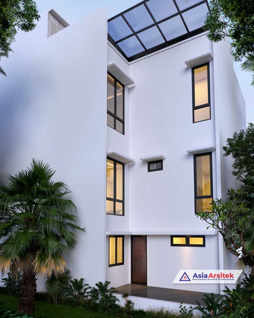 Jasa Arsitek Desain Rumah Minimalis Modern 3 Lantai di Sunter Agung Jakarta Utara