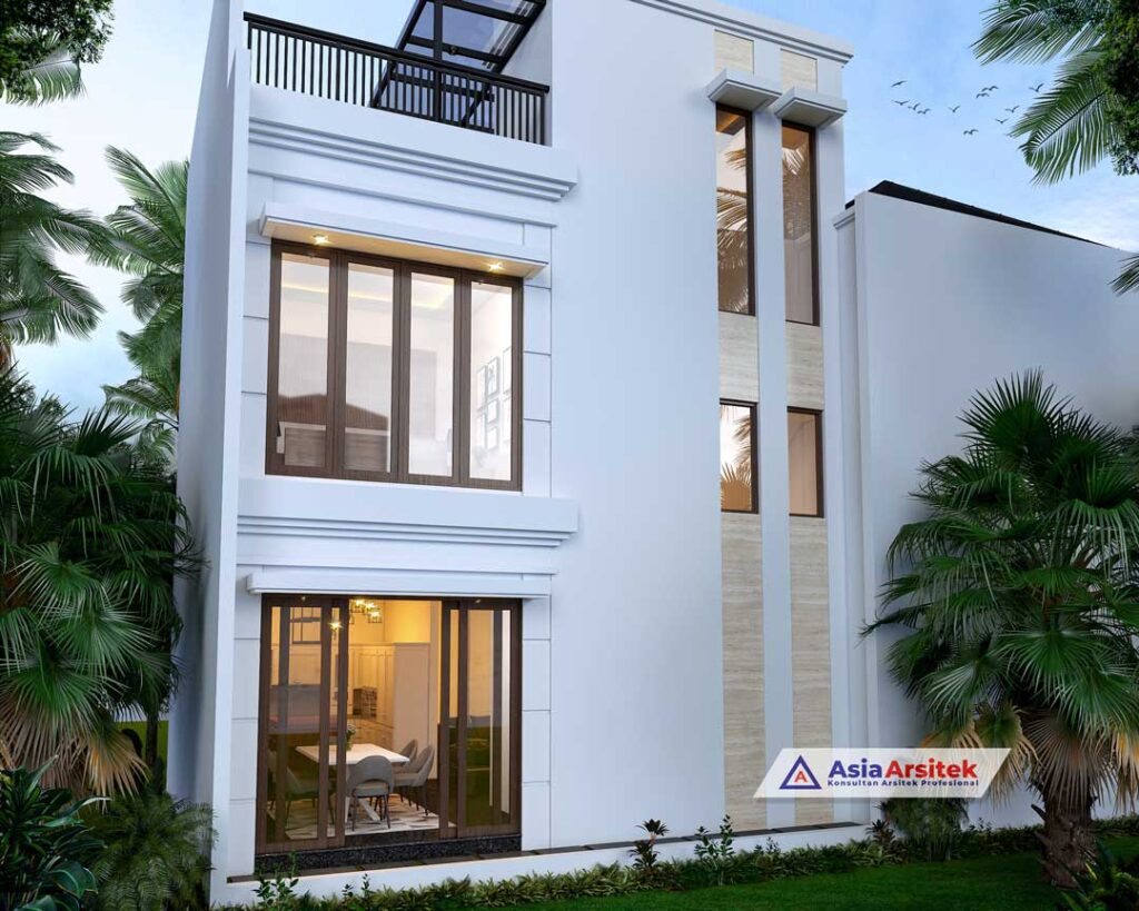 Jasa Arsitek Desain Rumah Tropis Modern 2 Lantai di Taiwan