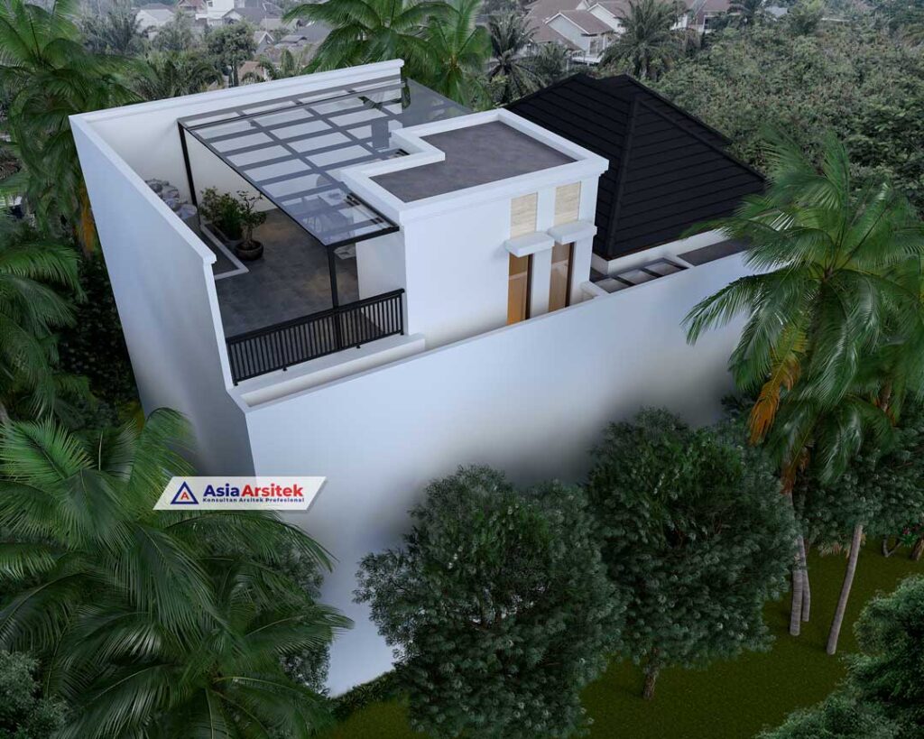 Jasa Arsitek Desain Rumah Tropis Modern 2 Lantai di Taiwan