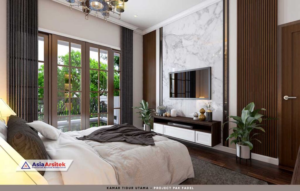 Jasa Arsitek Desain Rumah Tropis Modern 2 Lantai di Makassar Sulawesi Selatan