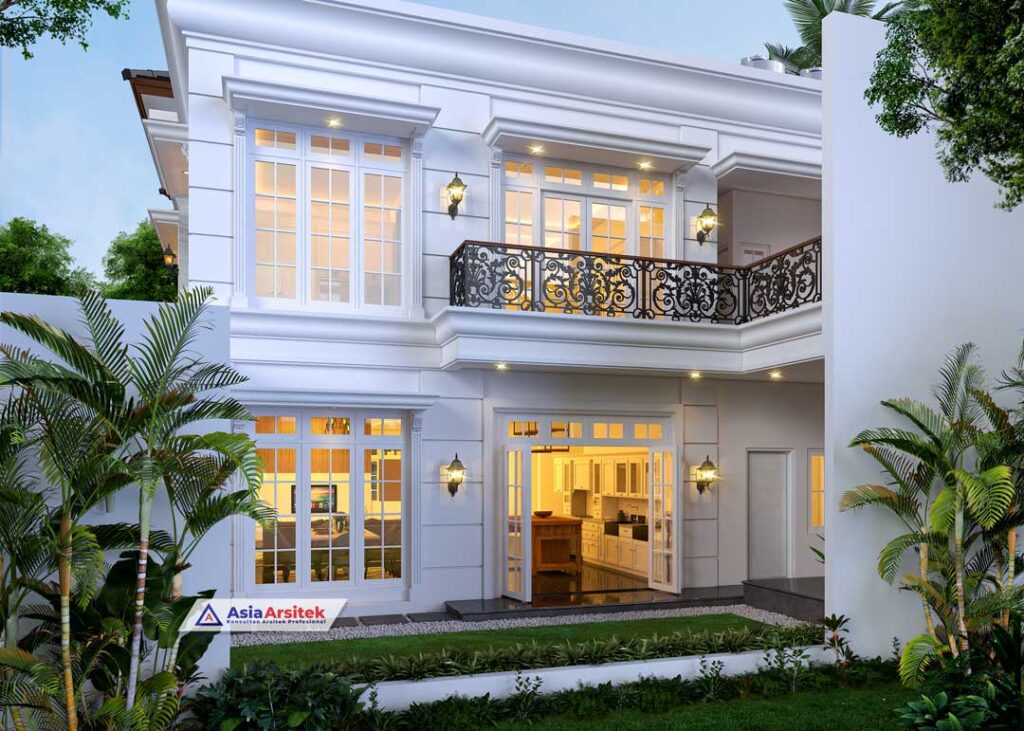 Jasa Arsitek Desain Rumah Tropis Modern 2 Lantai di Gading Serpong Tangerang