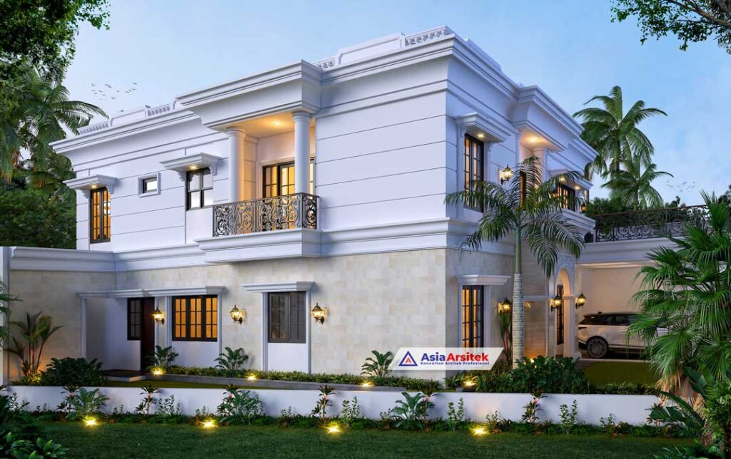 Jasa Arsitek Desain Rumah Tropis 2 Lantai di Sukabumi Jawa Barat