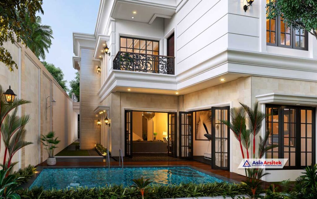 Jasa Arsitek Desain Rumah Tropis 2 Lantai di Sukabumi Jawa Barat