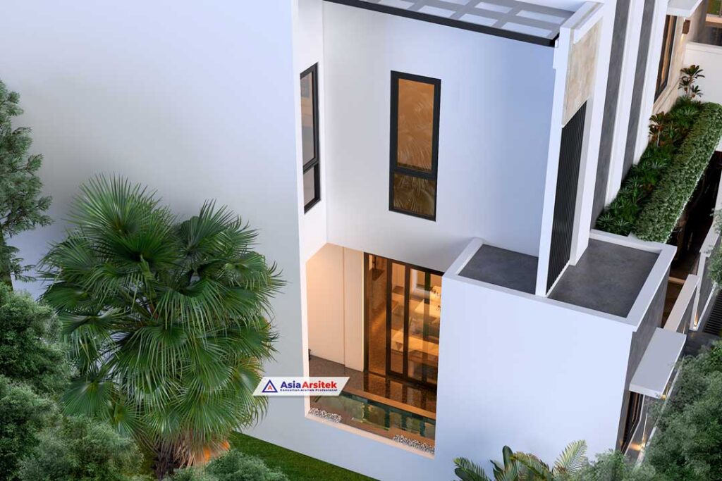Jasa Arsitek Desain Rumah Minimalis Modern 3 Lantai di Kota Harapan Indah Bekasi