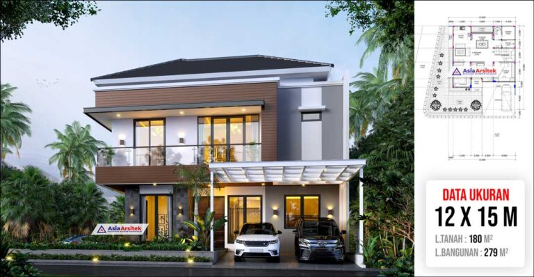 Jasa Arsitek Desain Rumah Minimalis 2 Lantai di Gading Serpong Tangerang