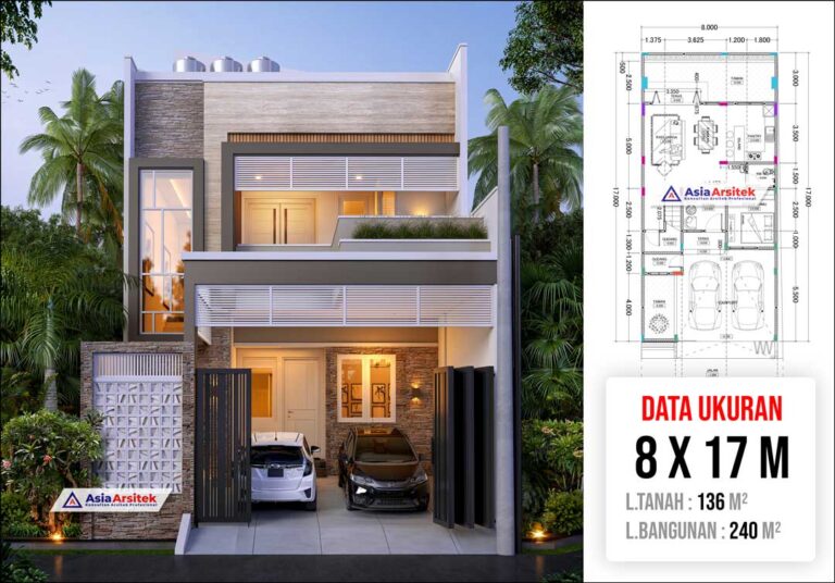 Jasa Arsitek Desain Rumah Minimalis 2 Lantai di Sunter Jakarta Utara